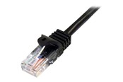 Netzwerk - Kabel - StarTech.com Snagless Cat 5e UTP Patch Cable - 45PAT2MBK