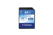 Speicherkarten - Verbatim Premium U1 SD - 90MB/s - 64GB - 44024