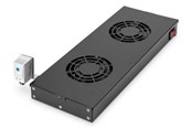 Rack-Gehäuse - DIGITUS DN-19 FAN-2-HO-SW - 1U Fan Ventilation Unit - DN-19 FAN-2-HO-SW