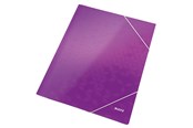 Mappen und Clipboards - Leitz  WOW Eckspannermappe Violett - 39820062