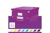 Archivierung und Aufbewahrung - Leitz Click & Store WOW Aufbewahrungs- und Transportbox Mittel (Für A4) Violett - 60440062