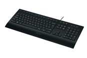 Tastaturen - Logitech K280e Corded Keyboard - DE - Tastaturen - Deutsch - Schwarz - 920-005211