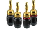 Audio Kabel - ClickTronic Banana Plug SL - 4 Pack - 4040849525469