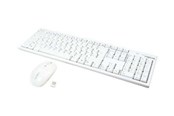 Tastaturen - LogiLink Combo Set mit Autolink - Tastatur & Maus Set - Weiss - ID0104W