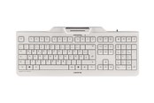 Tastaturen - Cherry KC 1000 SC - Tastatur - Grau - JK-A0100DE-0