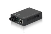 Repeater, boosters, bridges & Transceiver - LevelOne GVT-2001 RJ45 to SC Gigabit Media Converter Multi-Mode Fiber 850nm 550m - GVT-2001
