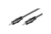Audio Kabel - Pro MicroJack 2.5mm - Schwarz - 1.5m - 4040849504570
