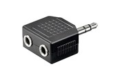 Audio Kabel - Pro Audio adapter 2xMiniJack F - MJ M - 4040849111044