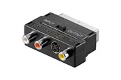 Display Kabel - Pro Scart adapter to S-VHS & 3xRCA - 4040849501234