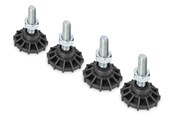 Rack-Gehäuse - DIGITUS DN-19 FEET - Levelling Feet (4-Pack) - DN-19 FEET