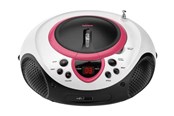 CD-Player - Lenco SCD-38 USB - Portable FM Radio CD and USB player - Rosa - SCD38USBRO