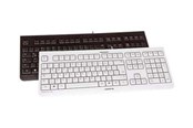 Tastaturen - Cherry KC 1000 - Tastaturen - Schwarz - JK-0800FR-2