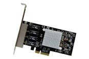 Netzwerkadapter (Netzkarte, Druckserver, u.s.w.) - StarTech.com 4-Port Gigabit Ethernet Network Card - ST4000SPEXI