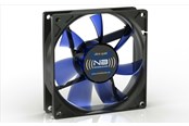Gehäuselüfter - Blacknoise BlackSilentFan XE-1 - Gehäuselüfter - 92mm - Schwarz mit blauen Flügeln - 17 dBA - ITR-XE-1