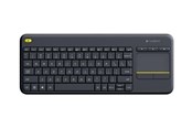 Tastaturen - Logitech K400 Plus Ergonomic Wireless Touch - Tastatur - Deutsch - Schwarz - 920-007127