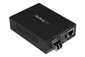 Repeater, boosters, bridges & Transceiver - StarTech.com MCM1110MMLC Gigabit Ethernet Fiber Media Converter - Compact - 850nm MM LC - 550m - MCM1110MMLC