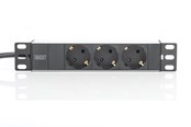 Stromkabel (Extern) - DIGITUS 3-Port - 1U - Aluminum PDU - DN-95411