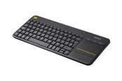 Tastaturen - Logitech K400 Plus Ergonomic Wireless Touch - Tastatur - Englisch (UK) - Schwarz - 920-007143