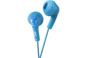 Kopfhörer/Headsets - JVC In Ear Gumy Headphones. Blue - HA-F160-A-E