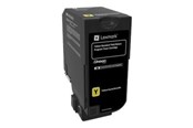 Druckerzubehör - Tinte & Toner - Lexmark Toner cartridge - Yellow - 74C2SY0