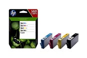 Druckerzubehör - Tinte & Toner - HP 364 / N9J73AE 4-Pack (Black Yellow Cyan Magenta) Ink - N9J73AE