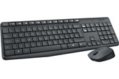 Tastaturen - Logitech MK235 Wireless Combo - DE - Tastatur & Maus Set - Deutsch - Grau - 920-007905