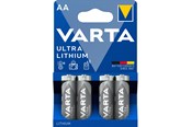 Batterien und Akkus - VARTA Ultra Lithium - AA (4-Pack) - 06106301404