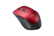 Maus - ASUS WT425 - Wireless Mouse - Red - Maus (Rot) - 90XB0280-BMU030