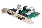 Netzwerkadapter (Netzkarte, Druckserver, u.s.w.) - DIGITUS DS-30000-1 2-Port Serial Interface Card PCIe - DS-30000-1