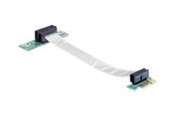 Dockingstationen - DeLOCK Riser Card PCI Express x1 with Flexible Cable - 41839