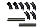 Rennbahn - Carrera Digital 143 Single-Lane Bends / Straight section Extension Set - 20061657