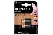 Batterien und Akkus - DURACELL CR123A (2-Pack) - DUR020320