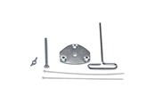Wandhalterungen, AV-Halterungen & AV-Möbel - Ergotron Grommet Mount for LX Single Arm - Max - recommended for - 98-034