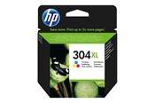 Druckerzubehör - Tinte & Toner - HP 304XL / N9K07AE - High Yield (Cyan Magenta Yellow) Ink - N9K07AE
