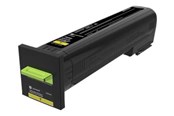 Druckerzubehör - Tinte & Toner - Lexmark gul - original - tonerpatron - 72K20YE