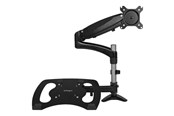 Monitorhalterung - StarTech.com Single-Monitor Arm - Laptop Stand - One-Touch Height Adjustment - ARMUNONB