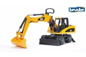 Spielzeugauto - Bruder  CAT Wheel excavator - 02445