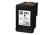 Druckerzubehör - Tinte & Toner - HP 651 / C2P10AE - Black ink - C2P10AE