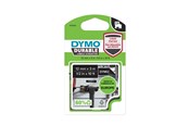 Papier, Fotopapier und Etiketten - DYMO D1 Hochleistungs-Etikettenband | weiß auf schwarz | 12 mm x 3 m - 1978365