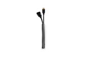 Kabelkanal / Kabelschlauch - Multibrackets M Universal Cable Sock Self Wrapping 10mm Black 25m - 7350073733248