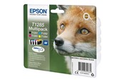Druckerzubehör - Tinte & Toner - Epson T1285 4-Pack Black Yellow Cyan Magenta - C13T12854022