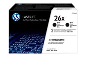 Druckerzubehör - Tinte & Toner - HP 26X / CF226XD 2-Pack High Capacity Black Toner - CF226XD