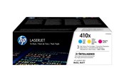 Druckerzubehör - Tinte & Toner - HP 410X / CF252XM Hich Yield Capacity 3-Pack (Cyan Magenta Yellow) - CF252XM