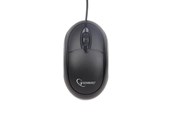 Maus - Gembird Wired optical mouse U-01 - Maus (Schwarz) - MUS-U-01