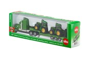 Spielzeugauto - SIKU 1:87 Low Loader With John Deere Tractors - 1837