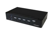 KVM Switches - StarTech.com 4 Port HDMI KVM Switch With Built-in USB 3.0 Hub - 1080p - SV431HDU3A2