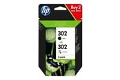 Druckerzubehör - Tinte & Toner - HP 302 / X4D37AE 2-Pack Black and Color Ink - X4D37AE