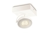 Lampen - Philips CLOCKWORK single spot white 1x4.5W SELV - 915005306201