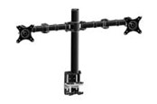 Monitorhalterung - iiyama DS1002C-B1 - mounting kit - adjustable arm - for 2 monitors - black - DS1002C-B1