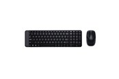 Tastaturen - Logitech MK220 Combo Wireless - US - Tastatur & Maus Set - Englisch (US) - Schwarz - 920-003168